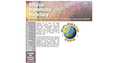 Desktop Screenshot of diplomaticdirectory.com