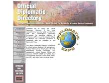 Tablet Screenshot of diplomaticdirectory.com